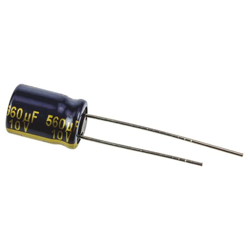 20 pcs - EEUFK1A561 Panasonic 560μF Aluminium Electrolytic Capacitor 10V dc, Radial, Through Hole - EEUFK1A561
