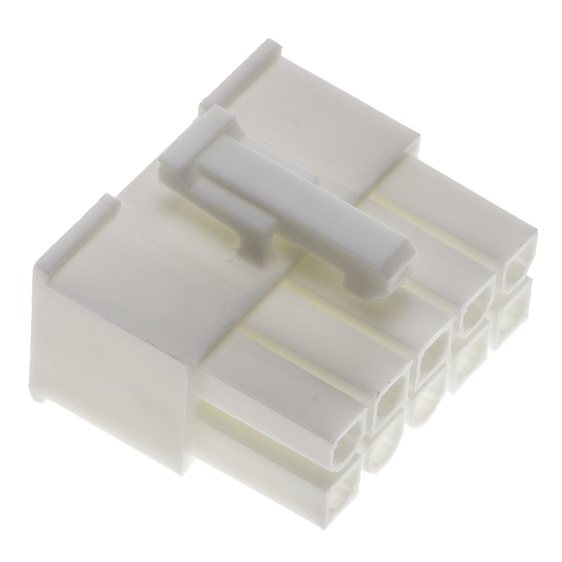 20 pcs - 39-01-2105 Molex, Mini-Fit Jr Female Connector Housing, 4.2mm Pitch, 10 Way, 2 Row
