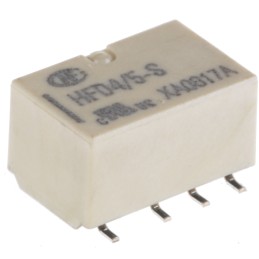 1 pcs - RS PRO PCB Mount Signal Relay, 5V dc Coil, 2A Switching Current, SPDT