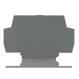 10 pcs - 859-525 Wago 859 Series End and Intermediate Plate for Use with 859 Series Relay and Optocoupler Modules