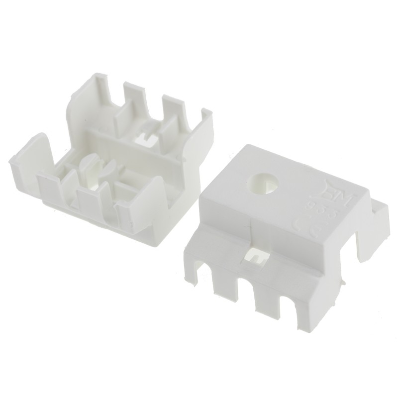 10 Bag of 4 - RS PRO Terminal Block Cover for use with Terminal Blocks