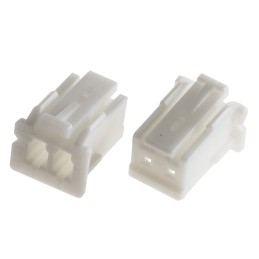 50 pcs - XAP-02V-1 JST, XA Female Connector Housing, 2.5mm Pitch, 2 Way, 1 Row