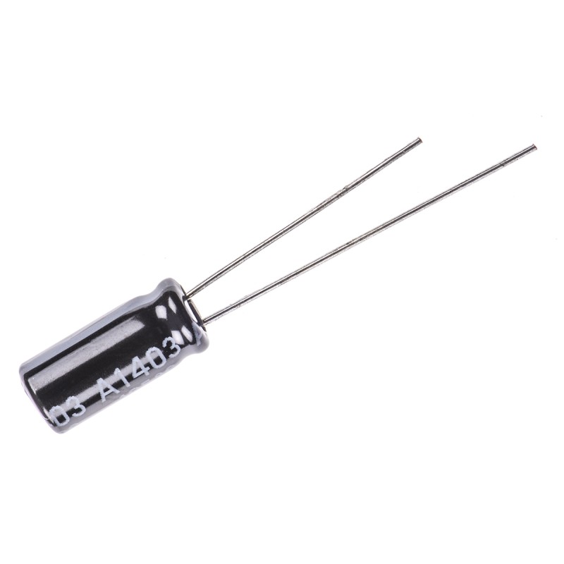 20 pcs - 10YXF100M5X11 Rubycon 100μF Aluminium Electrolytic Capacitor 10V dc, Radial, Through Hole - 10YXF100M5X11