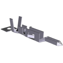 100 pcs - 794955-3 TE Connectivity VAL-U-LOK Series Male Crimp Terminal, 22AWG Min, 18AWG Max