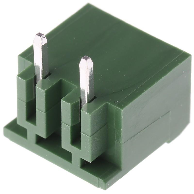 20 pcs - RS PRO 5.08mm Pitch 2 Way Pluggable Terminal Block, Header, Through Hole, Solder Termination