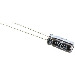 20 pcs - 50YXF22M5X11 Rubycon 22μF Aluminium Electrolytic Capacitor 50V dc, Radial, Through Hole - 50YXF22M5X11