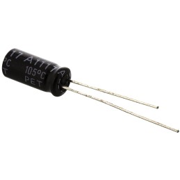 20 pcs - 25YXF47M5X11 Rubycon 47μF Aluminium Electrolytic Capacitor 25V dc, Radial, Through Hole - 25YXF47M5X11