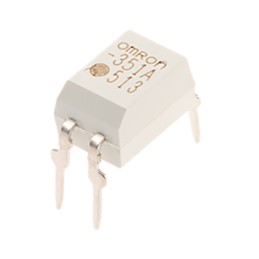 1 pcs - Omron G3VM Series Solid State Relay, 0.12 A Load, PCB Mount, 350 V ac Load, 1.3 V Control