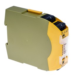 1 pcs - Pilz Dual-Channel Two Hand Control Safety Relay, 24V dc, 3 Safety Contacts