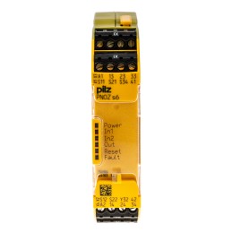 1 pcs - Pilz Dual-Channel Two Hand Control Safety Relay, 24V dc, 3 Safety Contacts