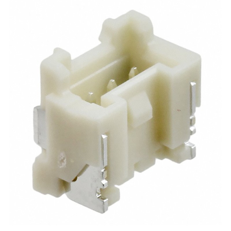 10 pcs - SM03B-PASS-TB (LF)(SN) JST PA Series Right Angle Surface Mount PCB Header, 3 Contact(s), 2.0mm Pitch, 1 Row(s), Shroude