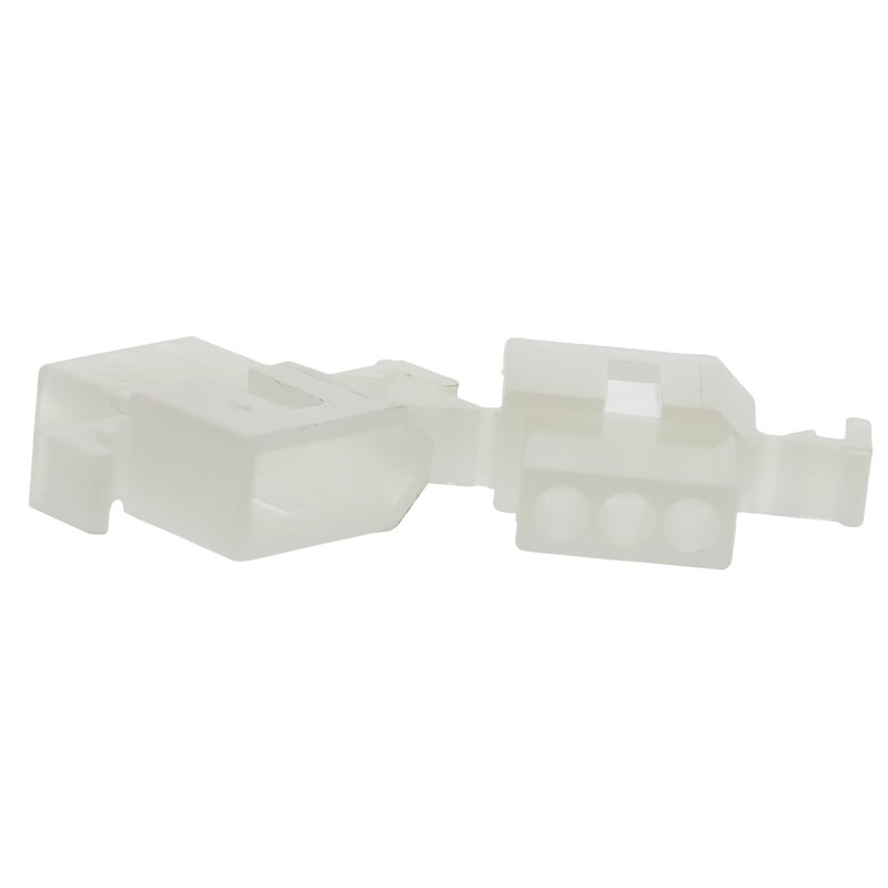 20 pcs - 48002 Molex, STANDARD .062' Male Connector Housing, 3.68mm Pitch, 3 Way, 1 Row
