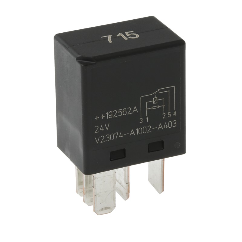 1 pcs - TE Connectivity Plug In Automotive Relay, 24V dc Coil Voltage, 30A Switching Current, SPDT