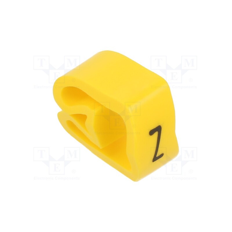 10 pcg : PA-30006AV40.Z - Markers, Marking: Z, 8÷16mm, PVC, yellow, -30÷60°C, leaded, PA-3