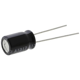 20 pcs - 50YXF100M8X11.5 Rubycon 100μF Aluminium Electrolytic Capacitor 50V dc, Radial, Through Hole - 50YXF100M8X11.5