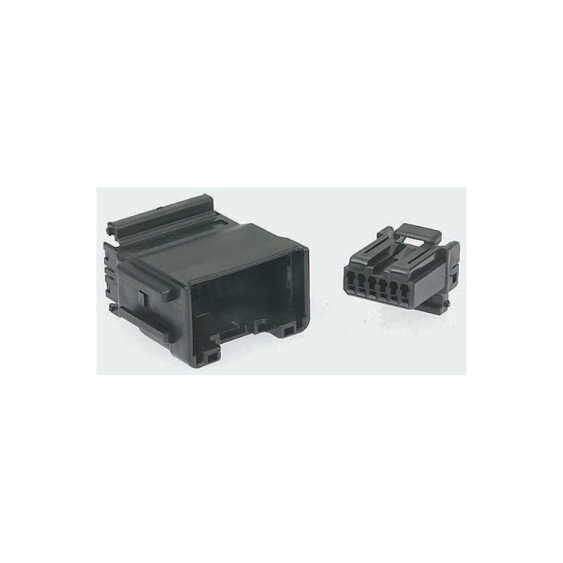 10 pcs - 175507-2 TE Connectivity, MULTILOCK 040 Male Connector Housing, 2.5mm Pitch, 1 Way, 1 Row