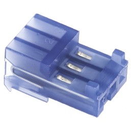 20 pcs - 3-643815-3 TE Connectivity 3-Way IDC Connector Socket for Cable Mount, 1-Row