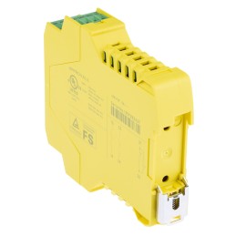 1 pcs - Phoenix Contact Dual-Channel Safety Switch/Interlock Safety Relay, 24V ac/dc, 2 Safety Contacts