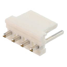 20 pcs - 640445-4 TE Connectivity MTA-156 Series Straight Through Hole Pin Header, 4 Contact(s), 3.96mm Pitch, 1 Row(s), Unshrou