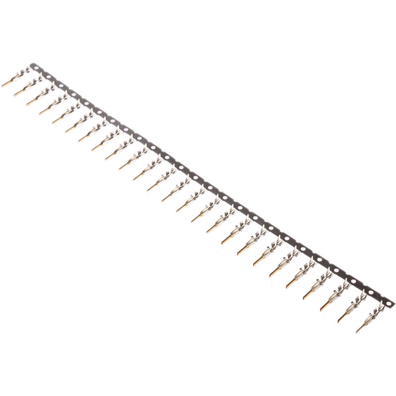 100 pcs - BBA00010667 Amphenol Industrial Male Crimp Circular Connector Contact, Wire Size 22 - 20 AWG