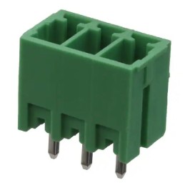 10 pcs - RS PRO 3.5mm Pitch 3 Way Pluggable Terminal Block, Header, Through Hole