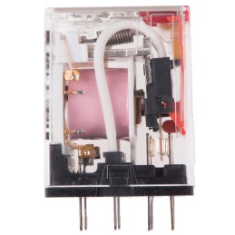 1 pcs - Omron Plug In Power Relay, 120V ac Coil, 10A Switching Current, DPDT