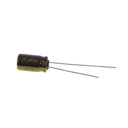 20 pcs - EEUFC1H470 Panasonic 47μF Aluminium Electrolytic Capacitor 50V dc, Radial, Through Hole - EEUFC1H470