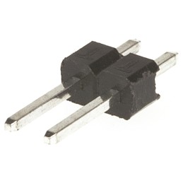 50 pcs - M20-9990245 HARWIN M20 Series Straight Through Hole Pin Header, 2 Contact(s), 2.54mm Pitch, 1 Row(s), Unshrouded