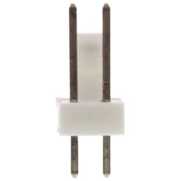 50 pcs - 640456-2 TE Connectivity MTA-100 Series Straight Through Hole Pin Header, 2 Contact(s), 2.54mm Pitch, 1 Row(s), Unshrou
