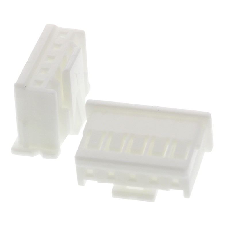 50 pcs - XAP-05V-1 JST, XA Female Connector Housing, 2.5mm Pitch, 5 Way, 1 Row