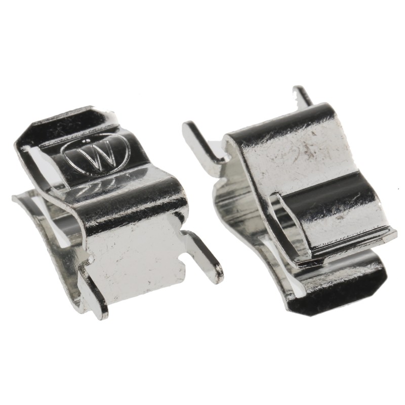 20 pcs - 10207101009 Littelfuse Brass PCB Mount Fuse Clip for 6.3 x 32mm Cartridge Fuse