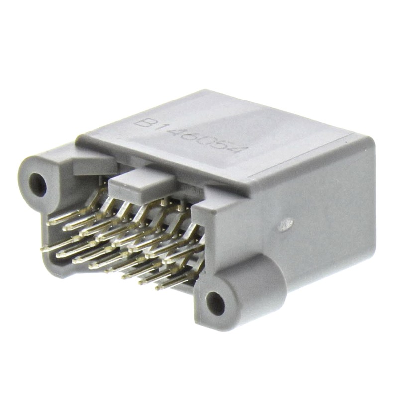 10 pcs - MX34016UF1 JAE MX34 Series Straight Through Hole PCB Header, 16 Contact(s), 2.2mm Pitch, 2 Row(s), Shrouded