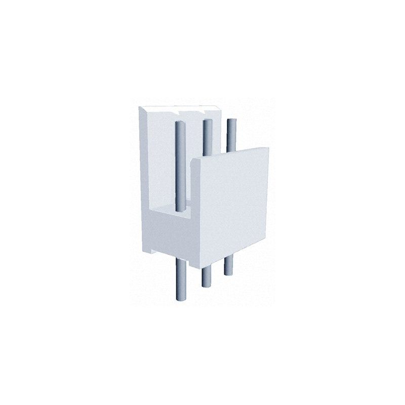 20 pcs - 828548-3 TE Connectivity AMP-QUICK Series Straight Through Hole PCB Header, 3 Contact(s), 2.54mm Pitch, 1 Row(s), Shrou