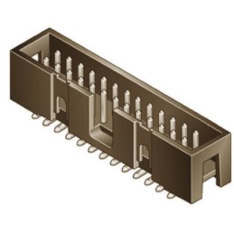 20 pcs - 75867-132LF Amphenol Communications Solutions Quickie Series Right Angle Through Hole PCB Header, 8 Contact(s), 2.54mm 
