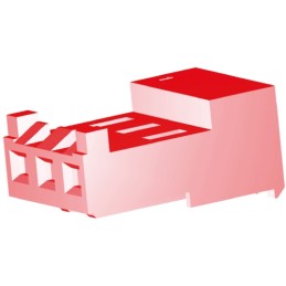 20 pcs - 3-643819-5 TE Connectivity 5-Way IDC Connector Socket for Cable Mount, 1-Row