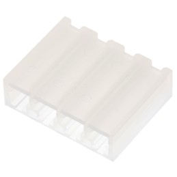 20 pcs - 10-01-1044 Molex KK 3001, 5.08mm Pitch, 4 Way, 1 Row Female Straight Connector Housing