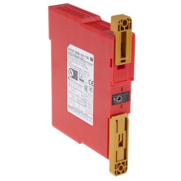 1 pcs - Omron Dual-Channel Emergency Stop Safety Relay, 24V dc, 2 Safety Contacts