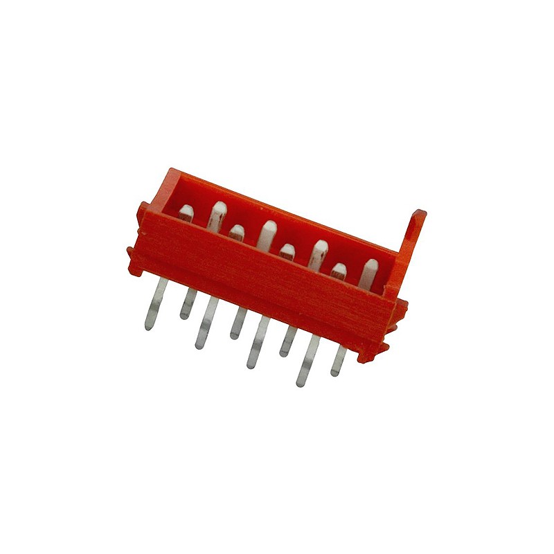 10 pcs - 7-215464-8 TE Connectivity Micro-Match Series Straight Through Hole PCB Header, 8 Contact(s), 1.27mm Pitch, 1 Row(s), S