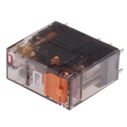 1 pcs - TE Connectivity PCB Mount Power Relay, 230V ac Coil, 8A Switching Current, DPDT