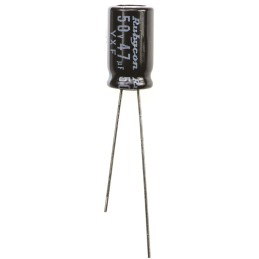 20 pcs - 50YXF47M6.3X11 Rubycon 47μF Aluminium Electrolytic Capacitor 50V dc, Radial, Through Hole - 50YXF47M6.3X11