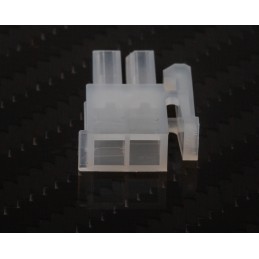 20 pcs - 39-01-2020 Molex, Mini-Fit Jr Receptacle Connector Housing, 4.2mm Pitch, 2 Way, 2 Row