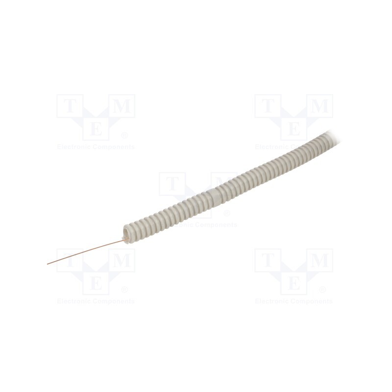 50 m : 6160-25P - Protective tube, Size: 16, PVC, grey, L: 25m, with pilot wire, 320N