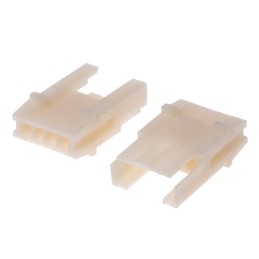 20 pcs - 172211-4 TE Connectivity, EI Female Connector Housing, 2.5mm Pitch, 4 Way, 1 Row