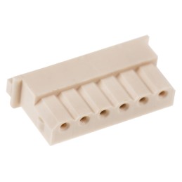 50 pcs - 50-37-5063 Molex, SPOX Female Connector Housing, 2.5mm Pitch, 6 Way, 1 Row