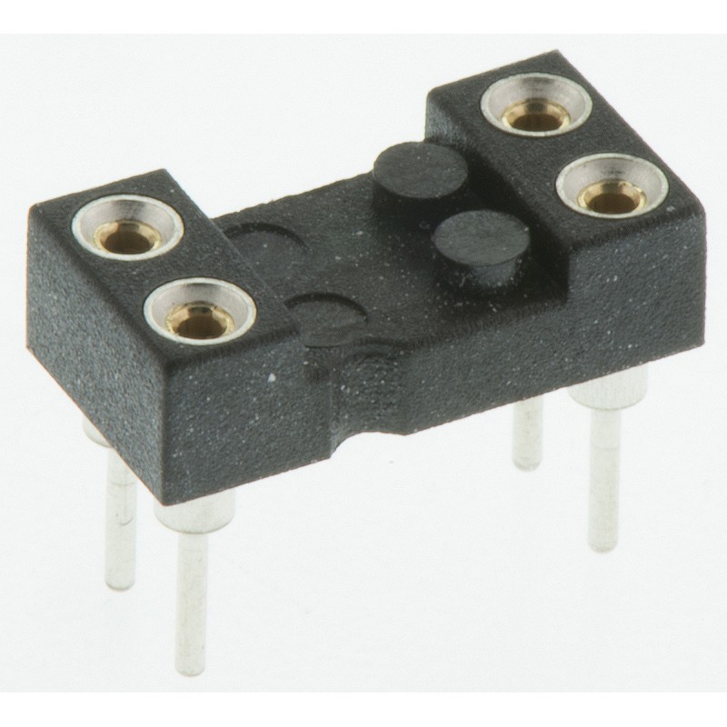 20 pcs - 110-87-304-41-001101 Preci-Dip 2.54mm Pitch Vertical 4 Way, Through Hole Turned Pin Open Frame IC Dip Socket, 1A