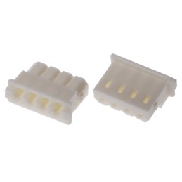 50 pcs - 50-37-5043 Molex, Mini-SPOX Female Connector Housing, 2.5mm Pitch, 4 Way, 1 Row