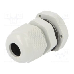 20 pcs : D.3071 - Cable gland, PG9, IP67, polyamide, grey