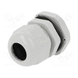 20 pcs : D.3073 - Cable gland, PG13,5, IP67, polyamide, grey