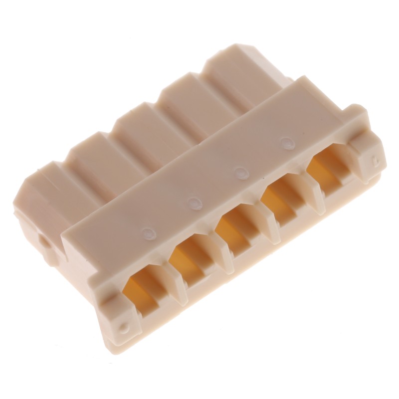 50 pcs - 50-37-5053 Molex, SPOX Female Connector Housing, 2.5mm Pitch, 5 Way, 1 Row