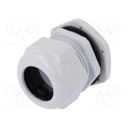 10 pcs : D.3077 - Cable gland, PG36, IP67, polyamide, grey